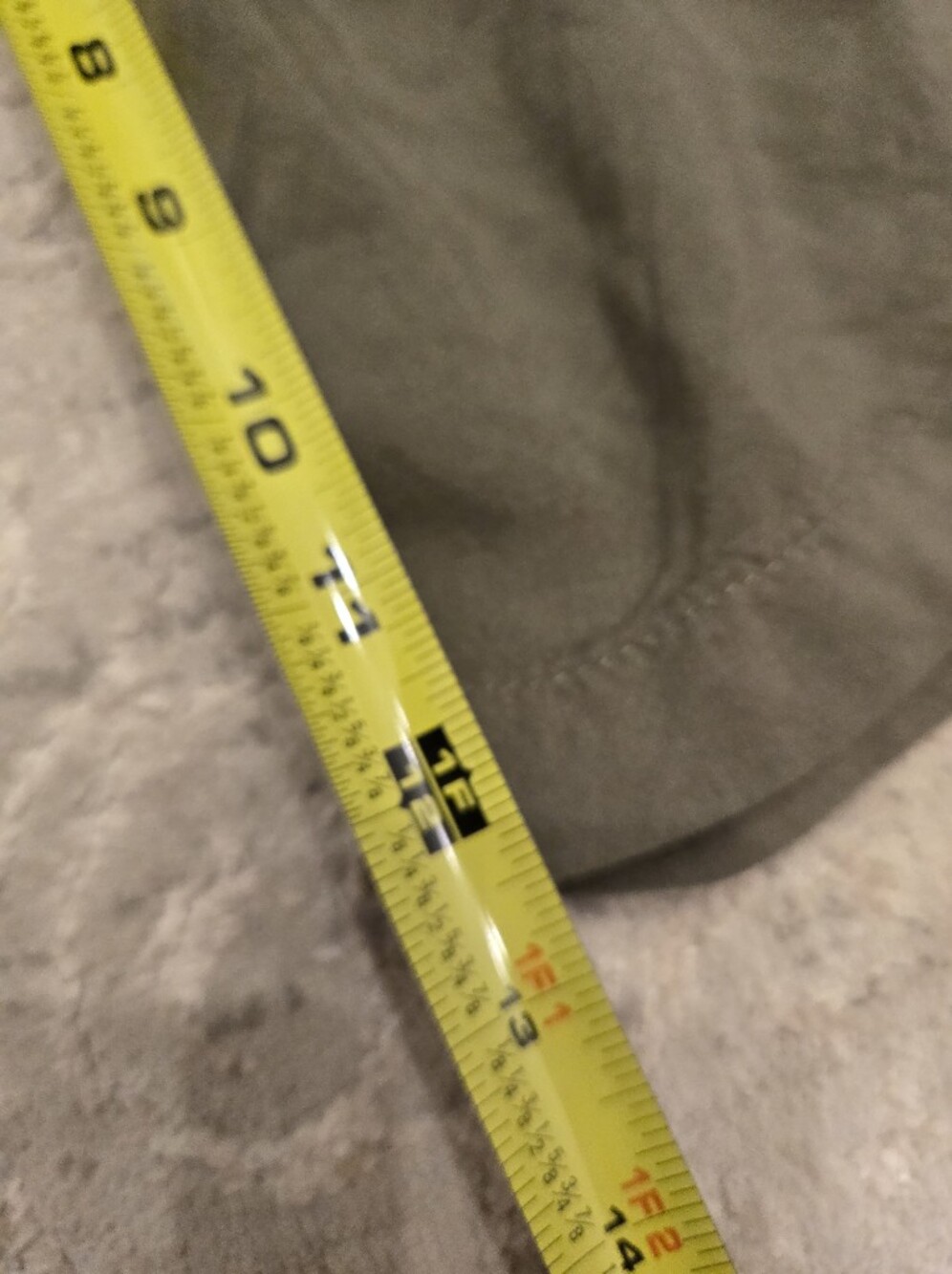 H&M Relaxed Loose Olive Green Wide-Leg Pants - Picture 8 of 9